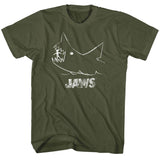 Jaws Chalkboard Boyfriend Tee