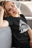 Jaws Geometric Sharks Boyfriend Tee