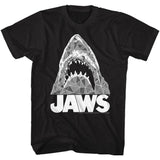 Jaws Geometric Sharks Boyfriend Tee