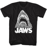 Jaws Geometric Sharks T-Shirt
