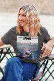 Jaws Glitchy Boyfriend Tee
