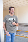 Jaws Gray Wht T-Shirt