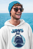Jaws Jaw Blue Circle Boyfriend Hoodie