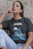 Jaws Jaws Boat Fin Boyfriend Tee