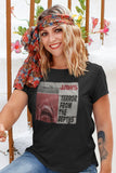 Jaws Newspaper Boyfriend Tee