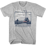 Jaws - Orca Deep Sea Boat Boyfriend Tee