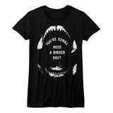Jaws Sailing Wisdom Womens T-Shirt