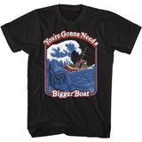 Jaws Storybook Bigger Boat Boyfriend Tee