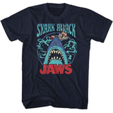 Jaws - Swirly Water Boyfriend Tee