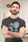Jaws Three Shark Moon T-Shirt