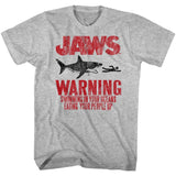 Jaws Warning Boyfriend Tee