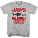 Jaws Warning T-Shirt
