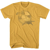 Jaws Yellow Jaws Boyfriend Tee