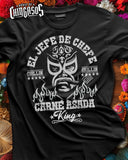 El Jefe Chefe Carne Asada King Grilling T-Shirt
