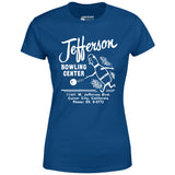 Jefferson Bowling Center - Culver City, CA - Vintage Bowling Alley - Women's T-Shirt