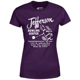 Jefferson Bowling Center - Culver City, CA - Vintage Bowling Alley - Women's T-Shirt