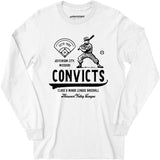 Jefferson City Convicts - Missouri - Vintage Defunct Baseball Teams - Long Sleeve T-Shirt