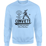 Jefferson City Convicts - Missouri - Vintage Defunct Baseball Teams - Unisex Sweatshirt