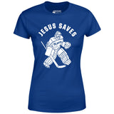 Jesus Saves - Hockey - Women's T-Shirt