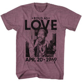 Jimi Hendrix Bold As Love T-Shirt
