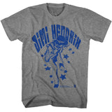 Jimi Hendrix - Name And Stars T-Shirt