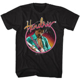 JIMI HENDRIX - NEON BIG AND TALL T-SHIRT