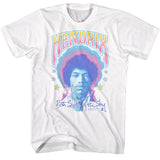 Jimi Hendrix - Pastel Both Sides T-Shirt
