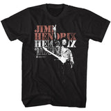 Jimi Hendrix Peace Boyfriend Tee
