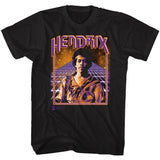 Jimi Hendrix Spaceman Jimi Boyfriend Tee