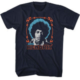 Jimi Hendrix - Tri Color Jimi Boyfriend Tee