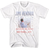 Jimi Hendrix Woodstock T-Shirt