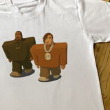 'YE AND PUMP' LOVE IT HEAVYWEIGHT WHITE T-SHIRT