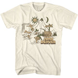 John Denver - Country Cabin And Lake Boyfriend Tee