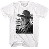 John Wayne - BW Photo T-Shirt