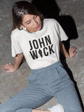 John Wick - Silhouette Logo Boyfriend Tee