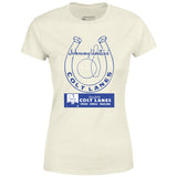 Johnny Unitas Colt Lanes - Maryland - Vintage Bowling Alley - Women's T-Shirt