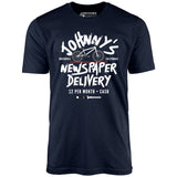 Johnny's Newspaper Delivery - Unisex T-Shirt