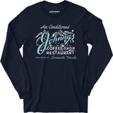 Johnny's - Sarasota, FL - Vintage Restaurant - Long Sleeve T-Shirt
