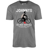Johnny's Ski Bike Rentals - Unisex T-Shirt