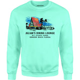 Julian's Dining Lounge - Ormond Beach, FL - Vintage Restaurant - Unisex Sweatshirt