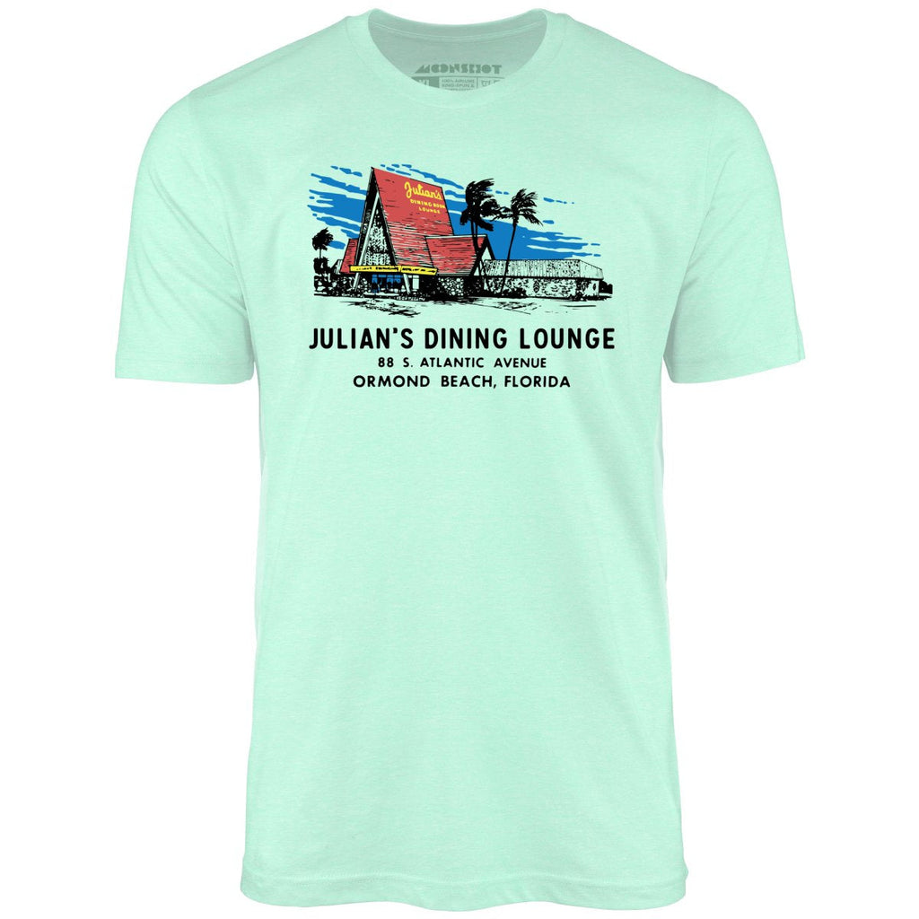 Julian's Dining Lounge - Ormond Beach, FL - Vintage Restaurant - Unisex T-Shirt