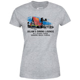 Julian's Dining Lounge - Ormond Beach, FL - Vintage Restaurant - Women's T-Shirt