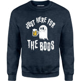 Just Here for the Boos - Unisex Sweatshirt
