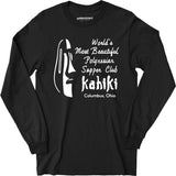 Kahiki - Columbus, OH - Vintage Tiki Bar - Long Sleeve T-Shirt