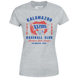 Kalamazoo Kazoos - Michigan - Vintage Defunct Baseball Teams - Women's T-Shirt