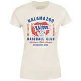 Kalamazoo Kazoos - Michigan - Vintage Defunct Baseball Teams - Women's T-Shirt