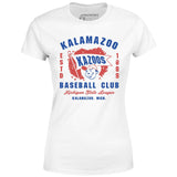 Kalamazoo Kazoos - Michigan - Vintage Defunct Baseball Teams - Women's T-Shirt