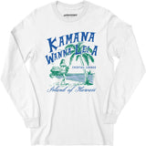 Kamana Wanna Lei A Cocktail Lounge - Long Sleeve T-Shirt