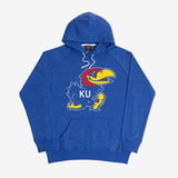 Kansas Jayhawks Big Logo Hoodie