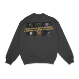 Kanye West Heard 'Em Say Crewneck Sweatshirt Style001